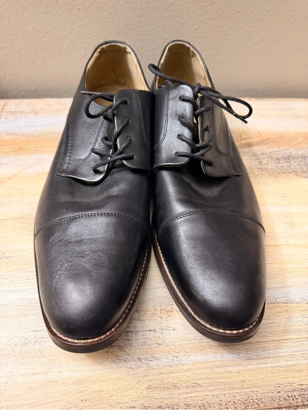 Stafford derby shoes